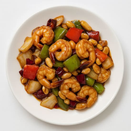 S8. Kung Pao Prawns(Spicy) - 宮保蝦球(辣)